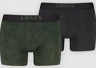 Levi's Denim Inspired Boxer Brief 2 Pack - Mens - XL - Blue