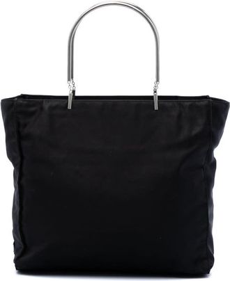 Prada Pre-owned Prada Tessuto Metal Handle Bag Ladies CX1CJA84GRZFQHM2