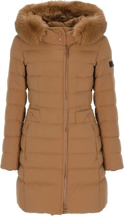 Peuterey Seriola ML 06 Fur - Dames - Dons jassen - Bruin - S - Polyester - Jassen