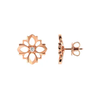 Gucci Flora Diamond Stud Earrings - YBD796248001