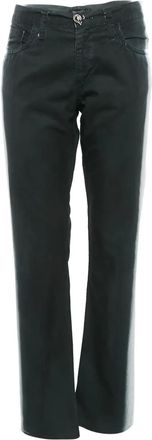 Chanel gradient cotton jeans - Black