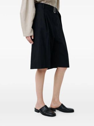 STUDIO NICHOLSON Belted Pleated Short