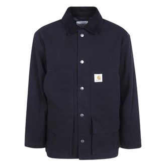Carhartt Work in Progress Jassen, Heren, Zwart, M, Katoen, Lander Jas