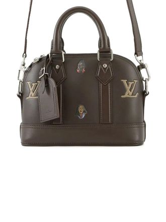 Louis Vuitton 2021-2025 Henry Taylor Calfskin Alma 25 satchel - women - Calf Leather - One Size - Brown