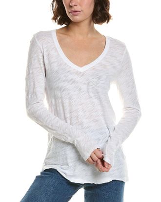 ATM Anthony Thomas Melillo Atm Anthony Thomas Melillo V-Neck Slub T-Shirt
