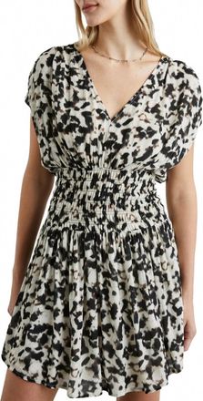 Rails Womens Siera Dress In Blurred Cheetah