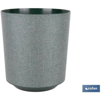 cofan Cofan - Maceta O Macetero Gama Textil Color Verde Pp &Oslash; 285 X 316 Mm 16 L Caja 4 Unid
