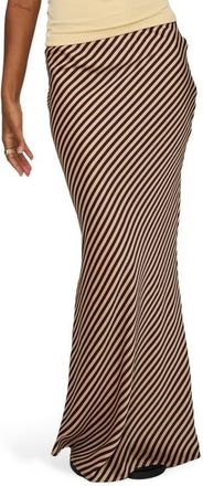 Princess Polly Eliena Stripe Maxi Skirt in Multi at Nordstrom, Size 12