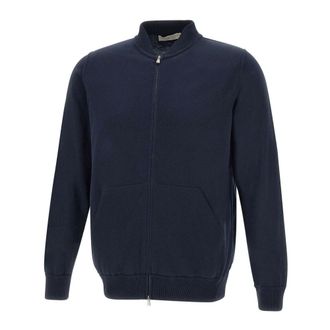 FILIPPO DE LAURENTIIS Heren, Sweatshirts & Hoodies, Blauw, Maat: XL Katoen
