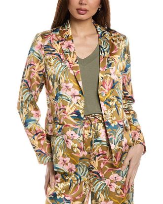 Tommy Bahama Flora Amora Satin Blazer