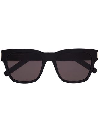 Saint Laurent Eyewear Occhiali da sole squadrati - Nero