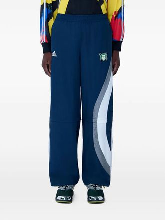 adidas x Brain Dead elasticated-waist logo track pants - Blu