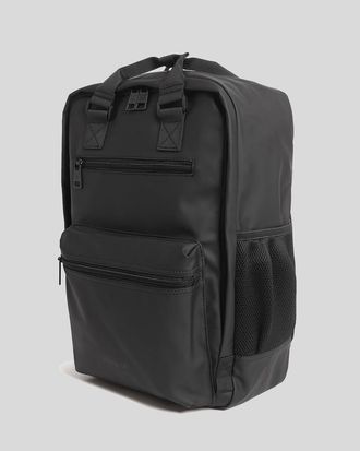 Lyle & Scott Mens Water Resistant Backpack - Black - One Size