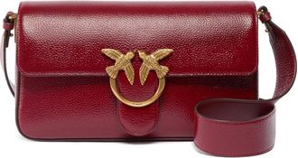 Pinko Love One cross body bag - women - Bovine Leather/Cotton/Polyamide/Polyurethane - OS - Red