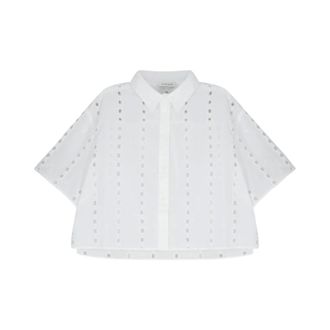 Anine Bing Donna, Camicette, Bianco, S, new