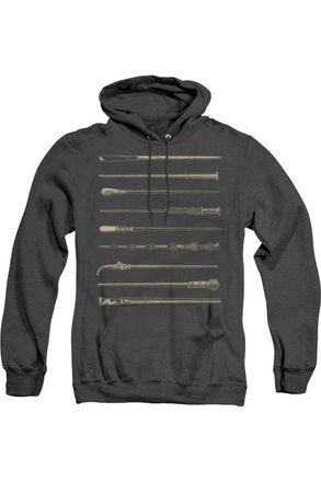 Gildan Fantastic Beasts 2 Wands Adult Heather Hoodie / Hooded Sweatshirt