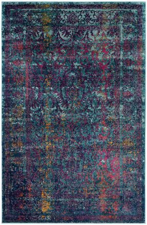 Safavieh Alfombra azul/multicolore 122 x 183 cm