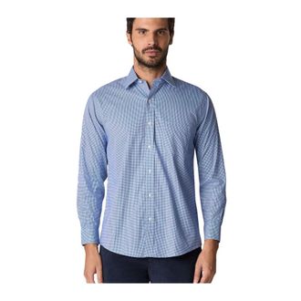 Brooks Brothers Regular Fit Non-Iron Oxford Overhemd met Ainsley Kraag - Heren - Overhemden - Blauw - Maat: 2XL Katoen