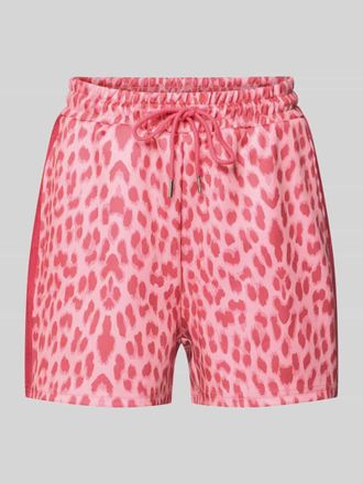 Oh April Shorts im Allover-Look Modell ROXIE in Pink Melange, Gr&ouml;&szlig;e XS