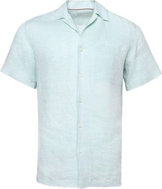 Loro Piana Tindaro semi-sheer shirt - men - Fabric - XXXL - Blue