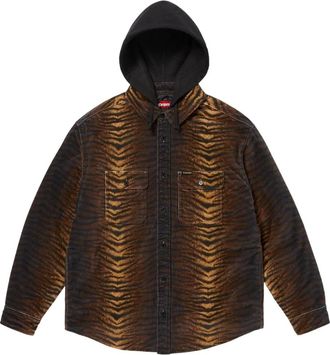 SUPREME Camicia con stampa - Marrone