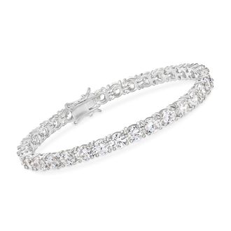 Ross-Simons CZ Tennis Bracelet in Sterling Silver