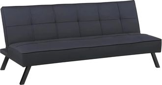 OEM Divano Letto 3 Posti Grigio Lino Prontoletto Salvaspazio Gambe Metallo