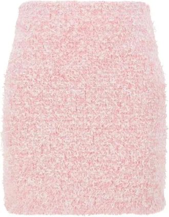 Balenciaga Monochrome Mini Rok - Dames - Korte rokken - Roze - L - Rokken