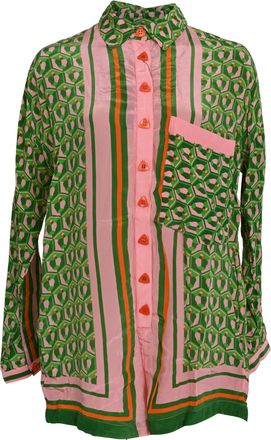 Farm Rio Farm Rio Mixed Cashew Scarf Rompers in Multicolor Viscose