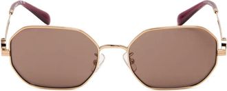 Tory Burch Occhiali da sole ottagonali - Rosa