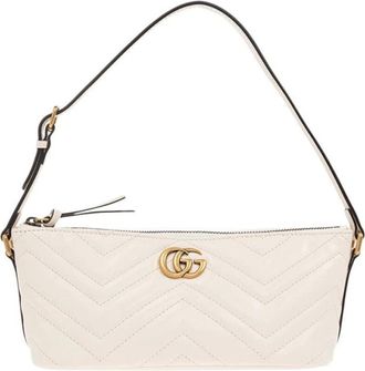 Gucci GG Marmont Chevron Quilted Shoulder Bag