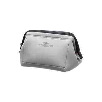 Puebco Small zipper case, grey/orange