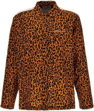 Palm Angels Cheetah Track Shirt
