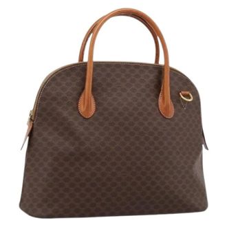 Celine Pre-owned Plastic Hand Bag - Dames - Vintage Handtas - Bruin - ONE Size - Leer - Vintage