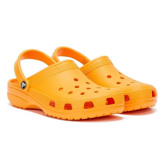 Crocs Klassieke Dames Oranje Zing Klompen