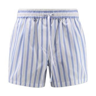 Dolce & Gabbana Casual Shorts, female, Multicolor, Size: XS Striped Poplin Shorts