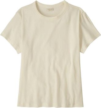 Patagonia Rib Knit Top T-Shirt f&uuml;r Damen | beige