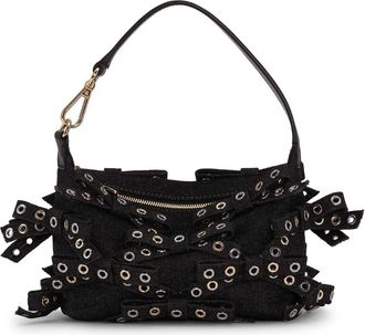 Ganni Borsa tote Butterfly piccola - Nero