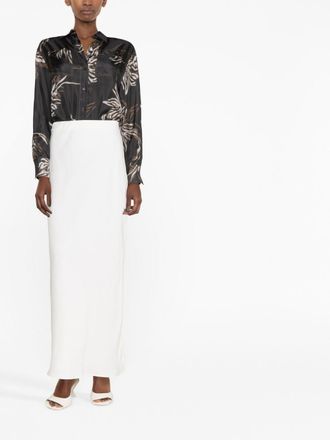 Brunello Cucinelli Lijn Blend Lange Rok