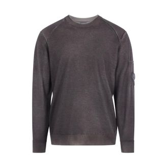 C.P. Company C.p. Company - Sweater Negro Washed - Heren - Truien - Zwart - Maat: S