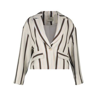 Am&eacute;lie & Am&eacute;lie Deborah Blazer - female - Am&eacute;lie & Am&eacute;lie - Blazers - Beige - XL - Jackets