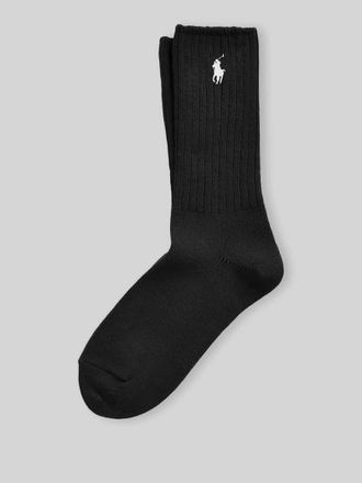 Polo Ralph Lauren Socken mit Logo-Stitching in BLACK, Gr&ouml;&szlig;e 1