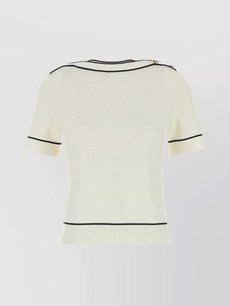 Gucci sweater wool contrast trim