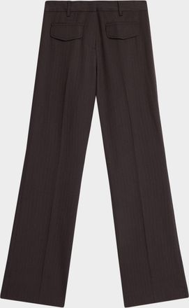 Wynn Hamlyn Low-Rise Utility Trousers