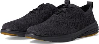 Cole Haan Grand Hurrion Stitchlite Wing Tip Oxford Mens Lace-up Boots Black/Periscope/Black : 10.5 D - Medium, Synthetic