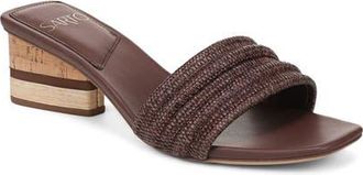 Franco Sarto Waverly Slide Sandal in Coffee Bean at Nordstrom, Size 7.5