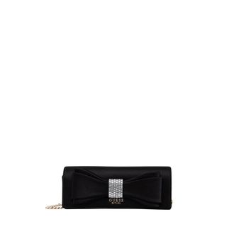 Guess Elsie Mini - Dames - Schoudertassen - Zwart - ONE Size - Polyester - Tassen