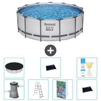 Bestway Piscina Bestway Steel Pro Max Redonda - 427x84 Cm - 8-piezas S562