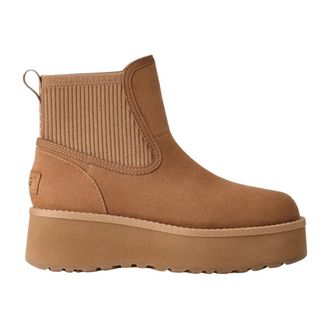 UGG Cityfunc Chelsea Boot - Dames - Chelseaboots - Beige - 40 EU - Su&egrave;de - Schoenen