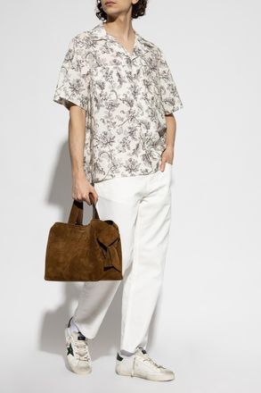 Golden Goose Straight-leg Jeans, Mens, White